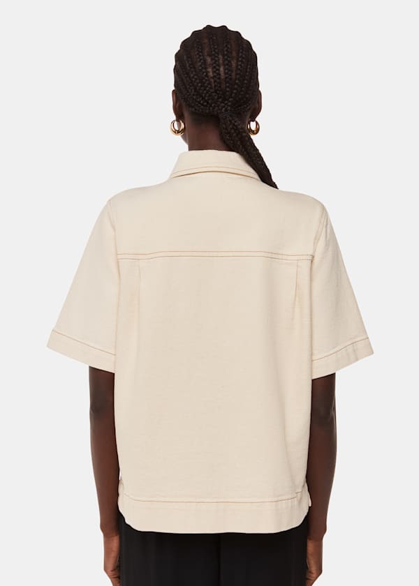 Jade Short Sleeve Denim Shirt