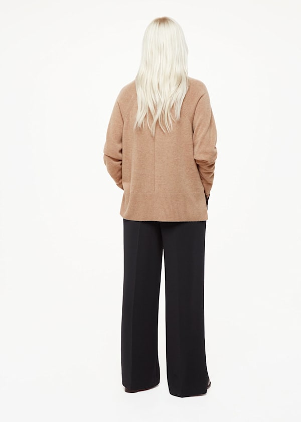 Black Petite Full Length Trouser